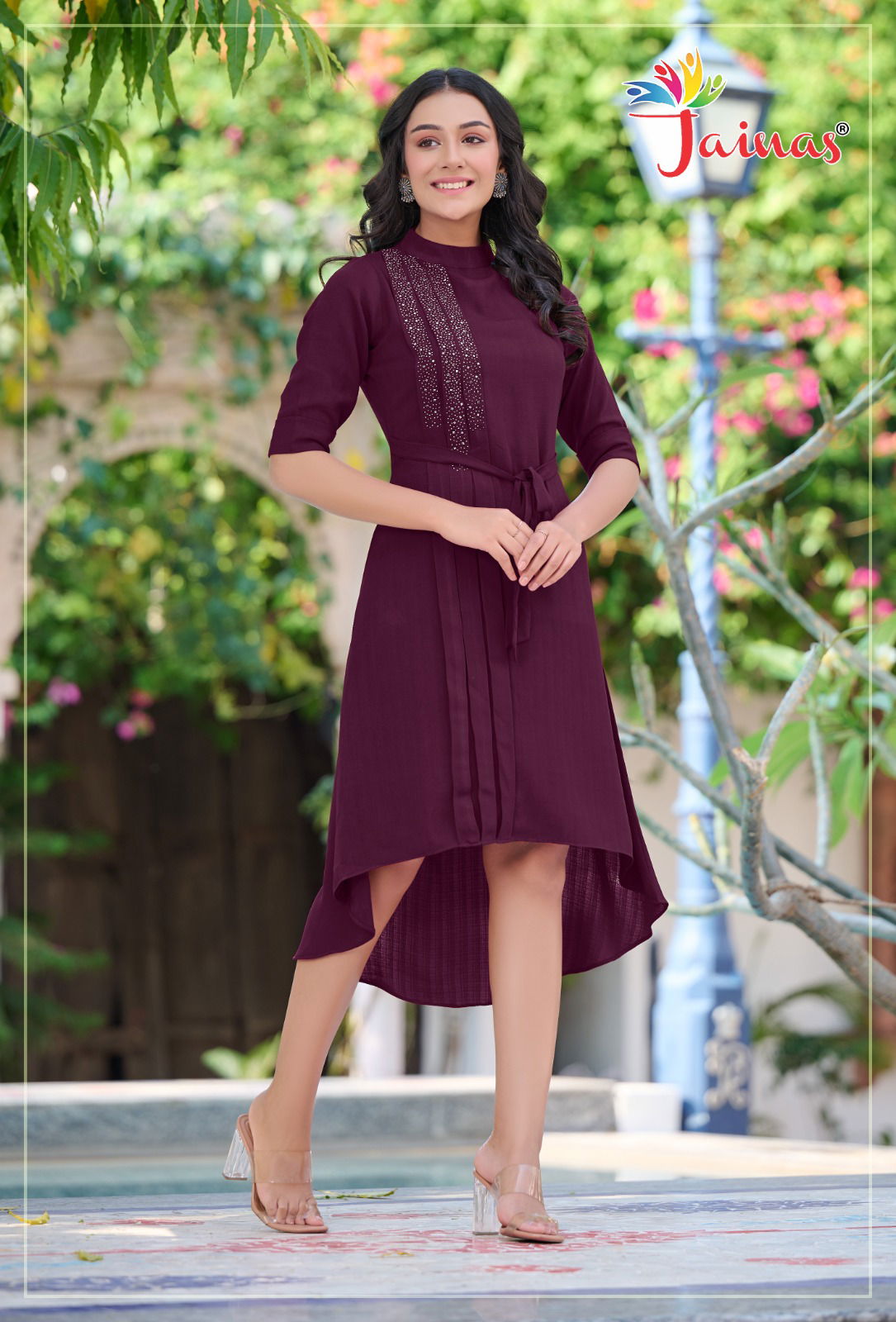 Larson By Jainas 101-108 Party Wear Kurtis Catalog